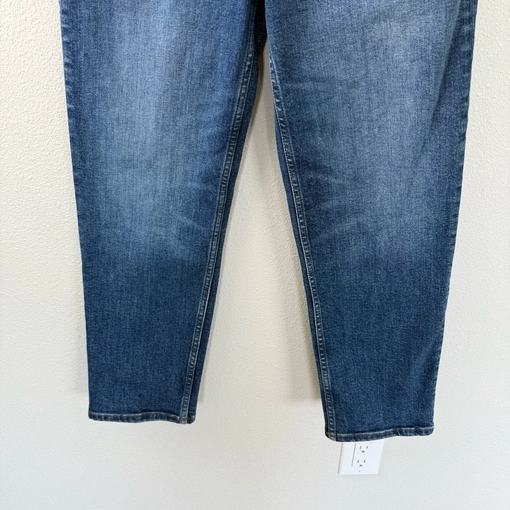 RE/DONE 70s Mid Rise Stove Pipe Jeans Royal Fade Casual Denim Women’s 28